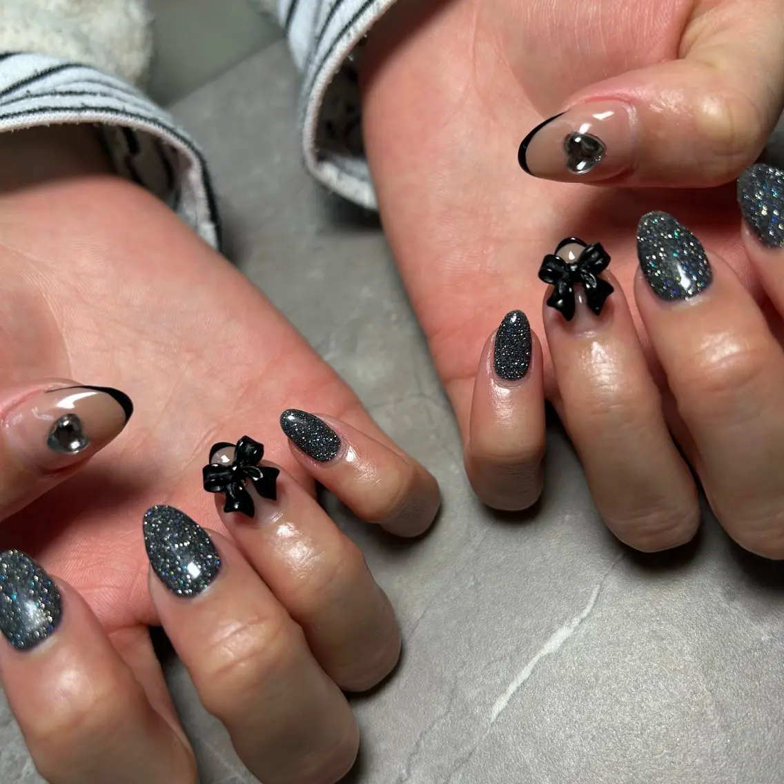 ネイル キラキラネイル ラメ(グリッター) Lulea nailのネイルデザイン