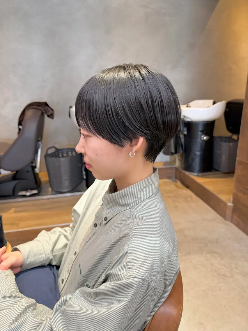 ショート カット 【ショートカット 美髪矯正】今井隆太のヘアスタイル
