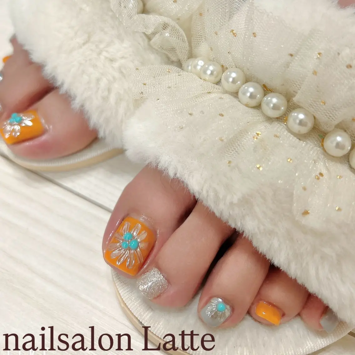 ネイル Nailsalon Latteのネイルデザイン