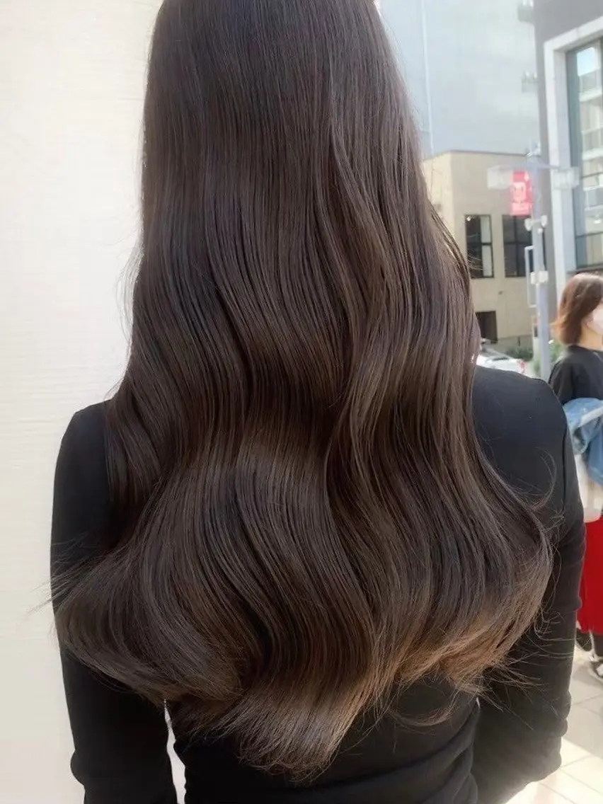ロング ヘアカラー 艶カラー/ 夢叶のヘアスタイル