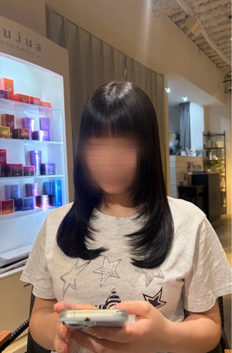 セミロング レイヤーカット 心斎橋美容室 kotoneのヘアスタイル