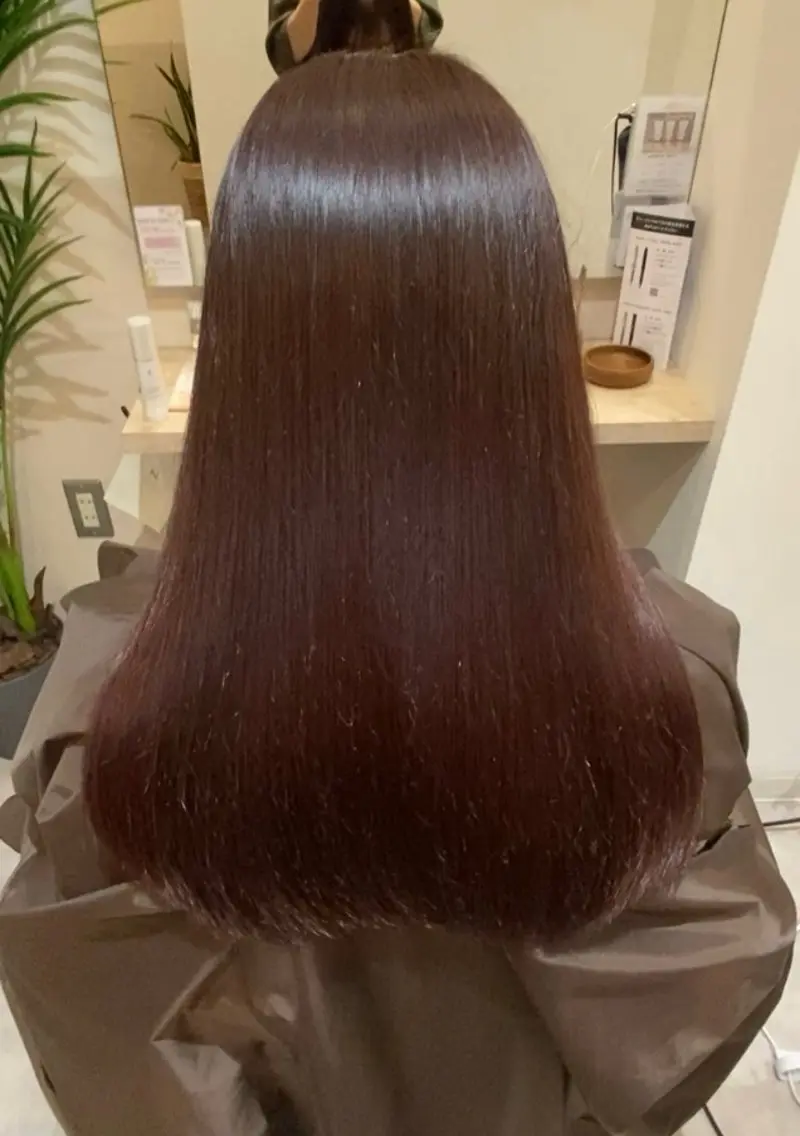 ロング yuzuki Agu臼井のヘアスタイル