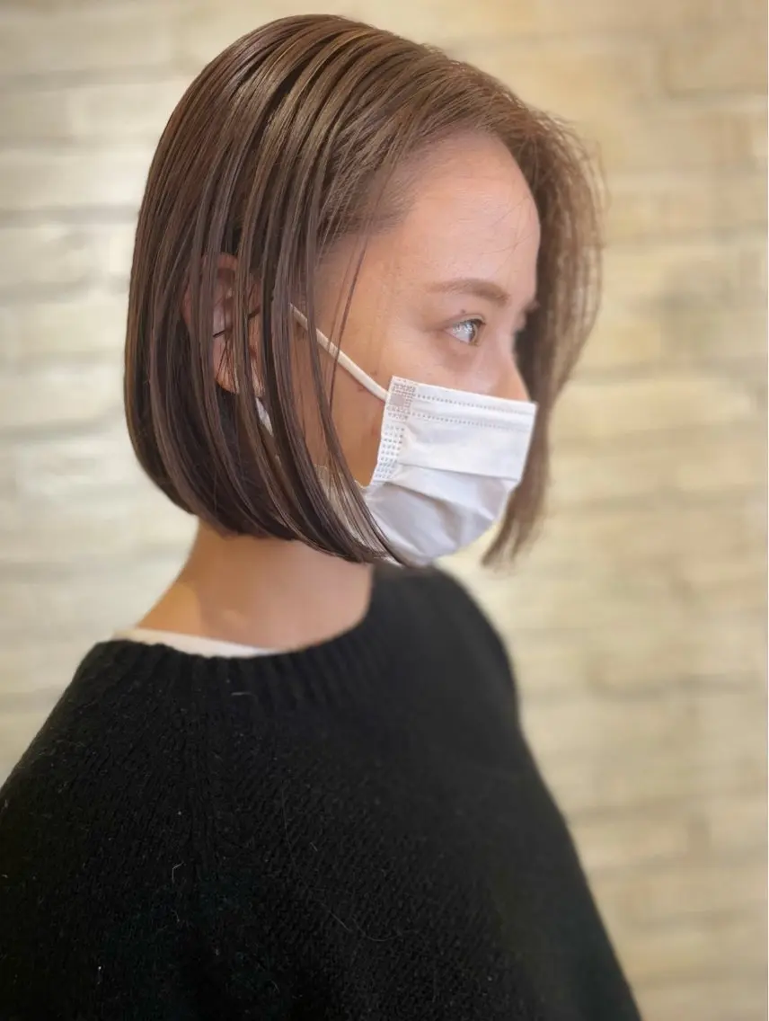 カット+カラー+oggi otto6ステップトリートメントの写真