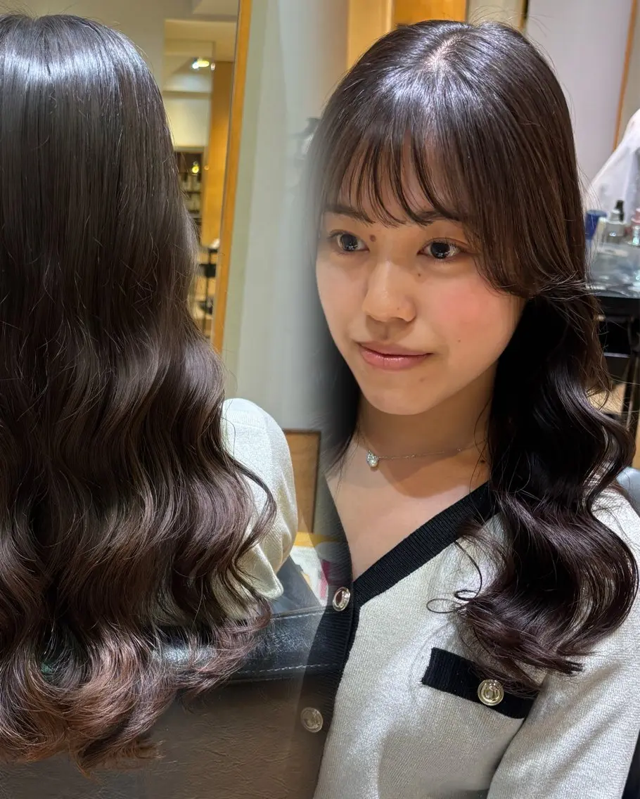 パーマ カット パーマ トリートメント 韓国風パーマ/ オリーブ🇰🇷あゆのヘアスタイル