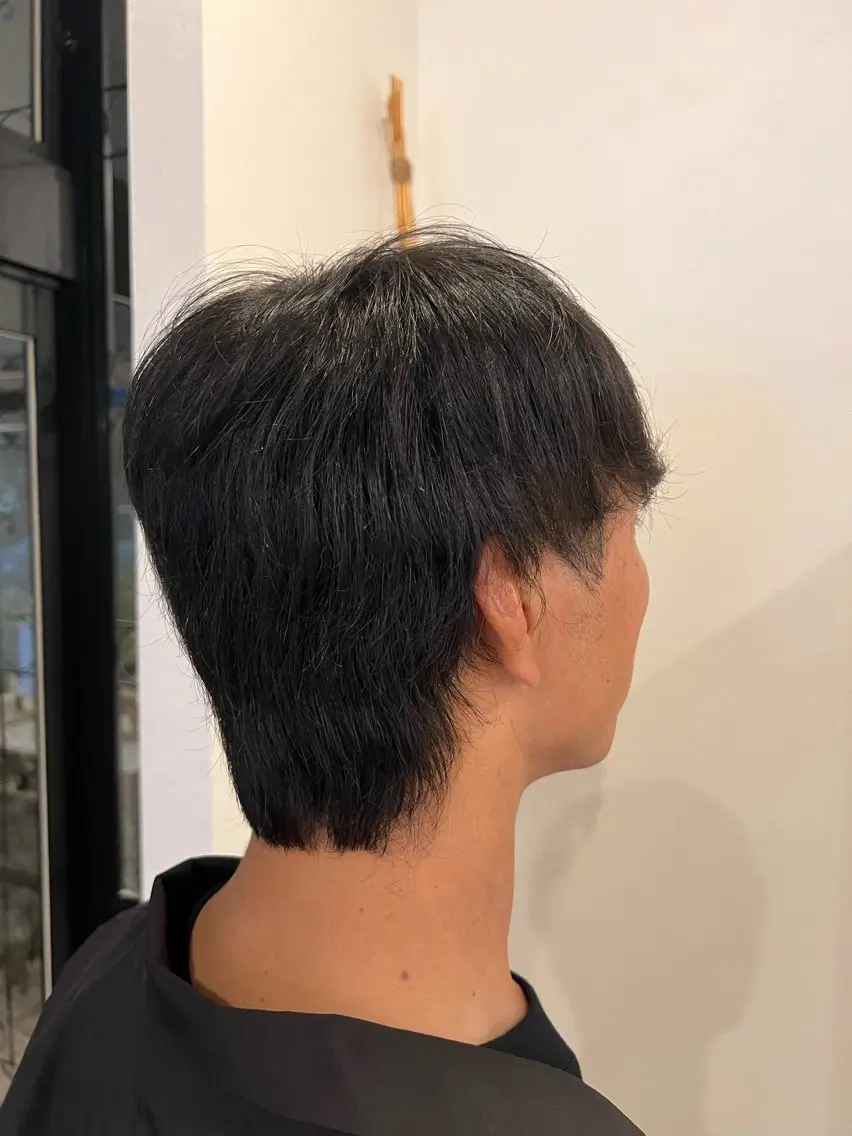 ショート カット 【本陣】カット モデル/朝岡 慧のヘアスタイル