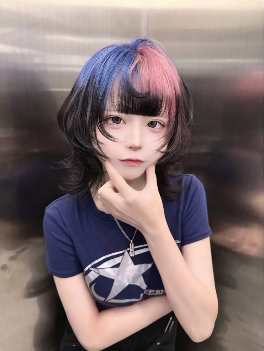 ミディアム カラー ヘアカラー †❤︎池袋/カラー/ ENA❤︎†のヘアスタイル