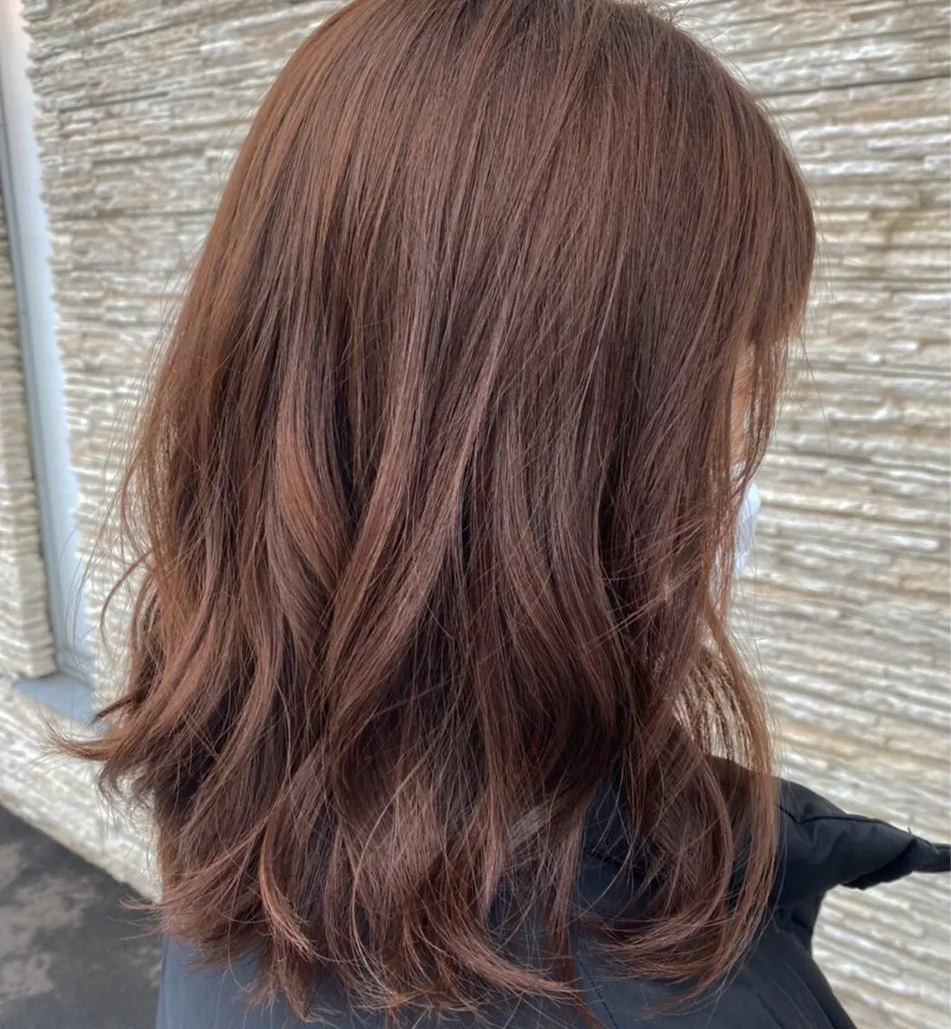 ミディアム カラー Dulce~oro~ Rikuのヘアスタイル