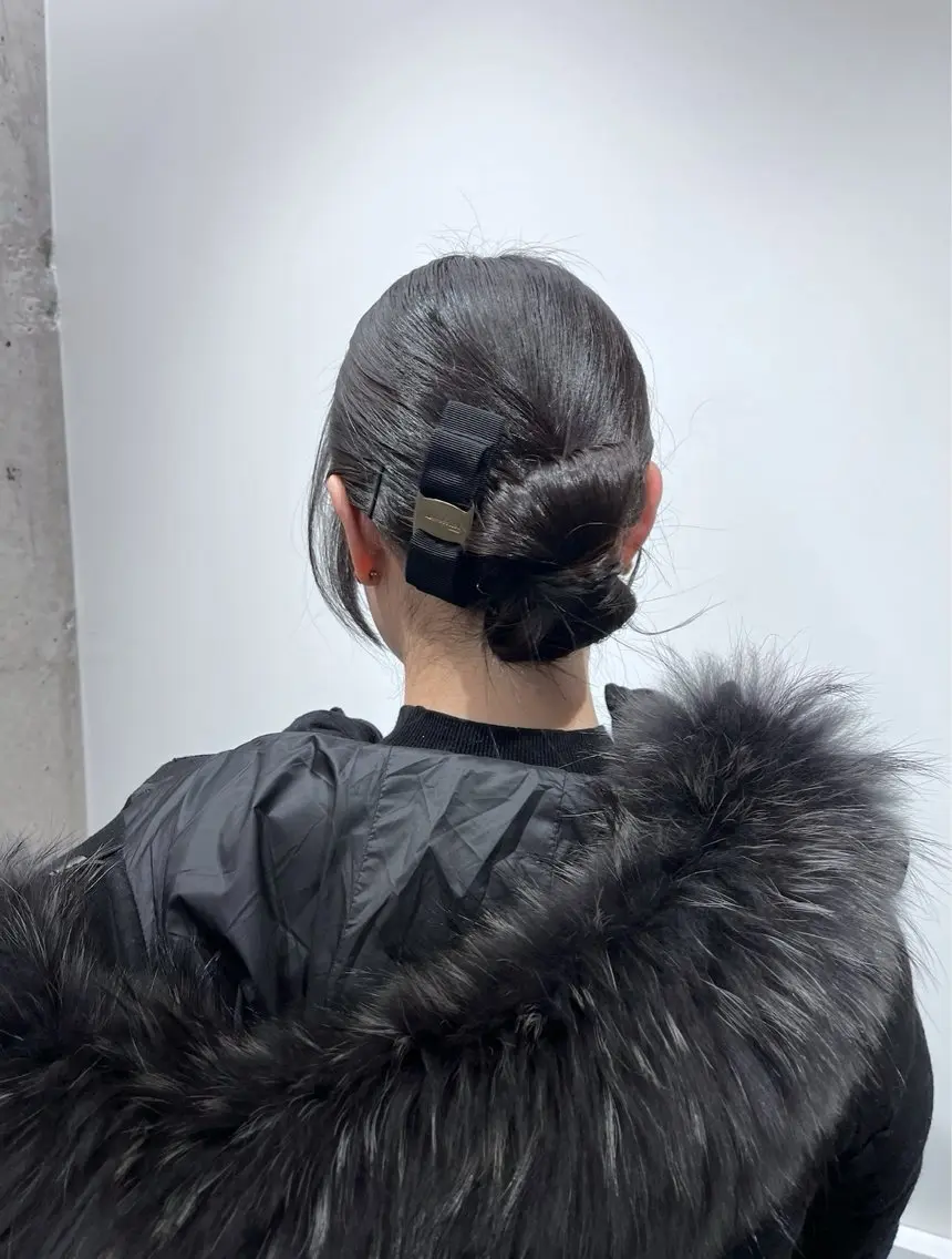 ヘアアレンジ ヘアセット newi 天王寺 🪐airiのヘアスタイル