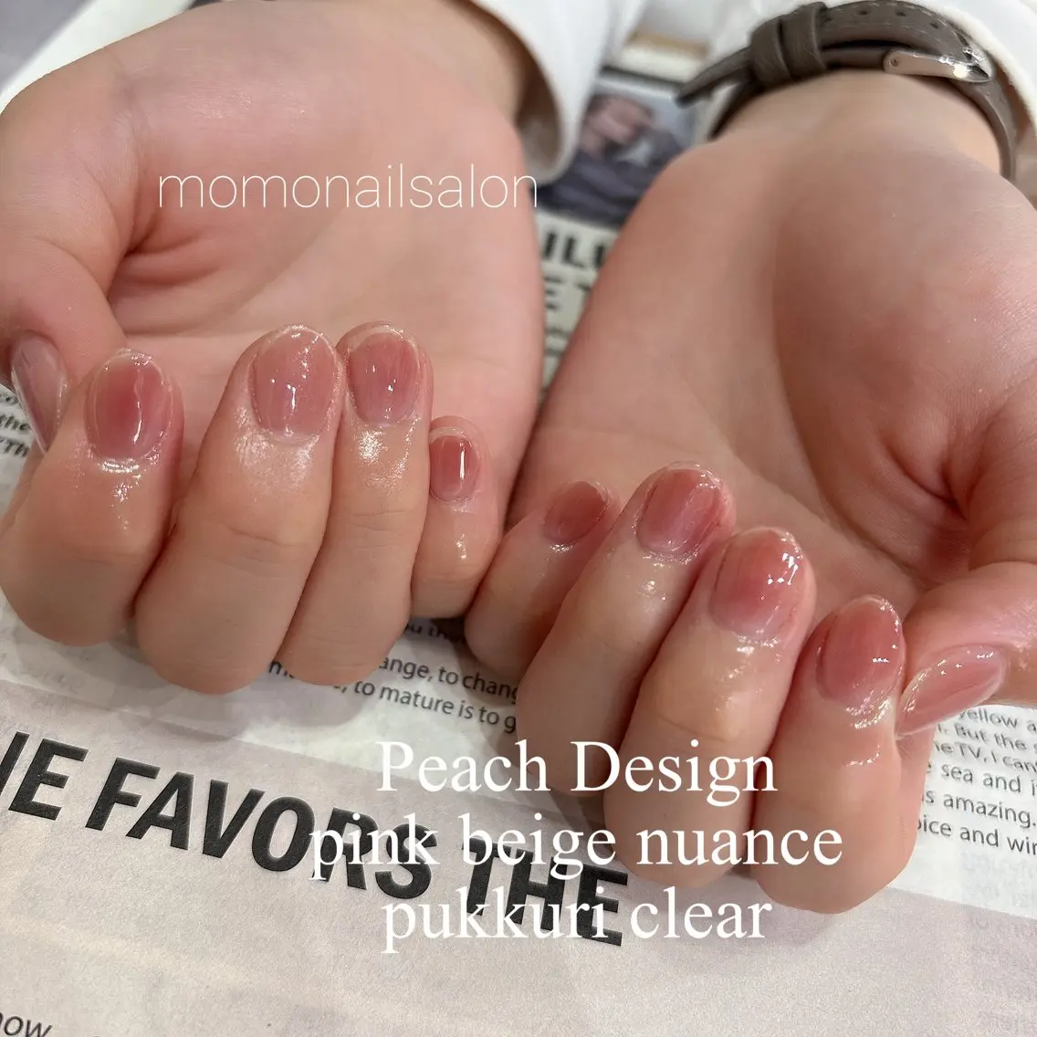 ネイル ハンドネイル Momo nailsalonのネイルデザイン
