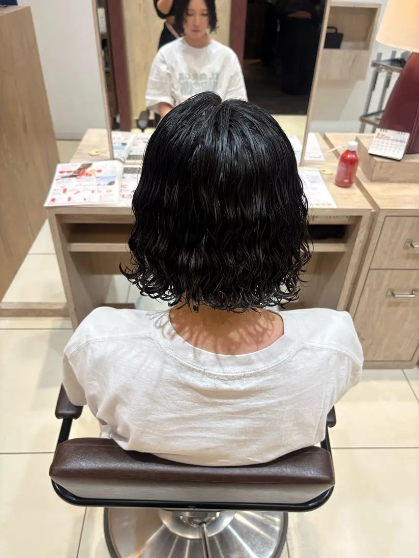 パーマ Nanami ナナミのヘアスタイル