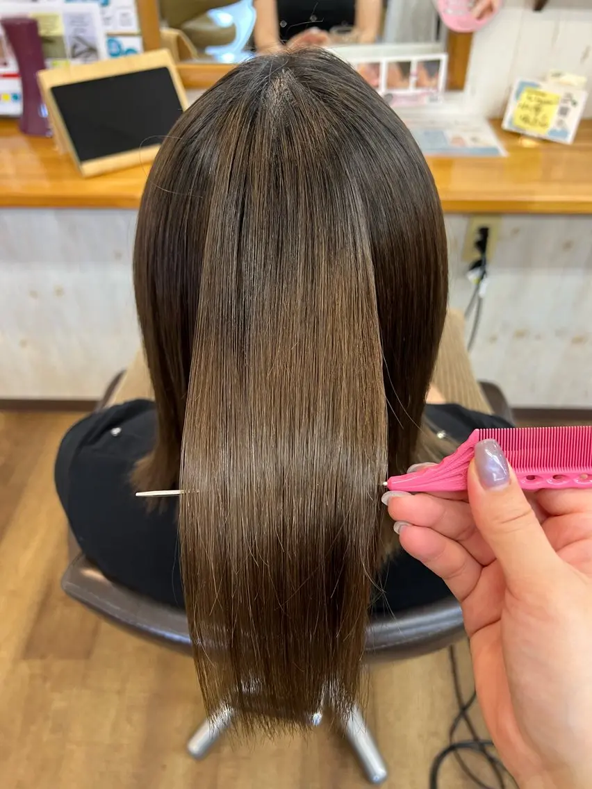 ミディアム トリートメント 💎【艶カラー】 ほのか💎のヘアスタイル