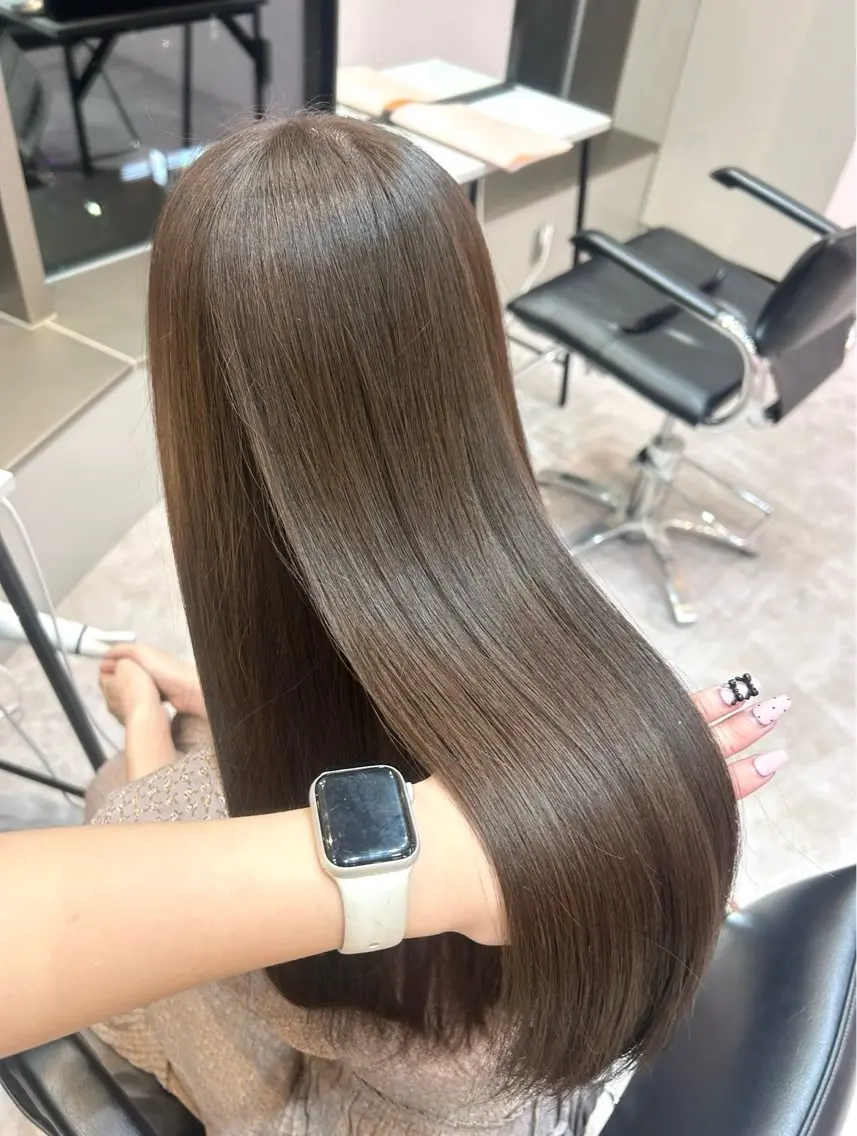 ロング ヘアカラー 透明感/艶カラー 💘Hanaのヘアスタイル