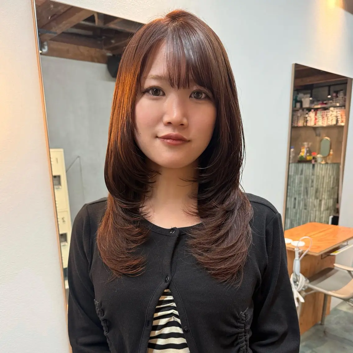 カラー ヘアカラー たけかわみち｜ 似合わせカットカラーのヘアスタイル
