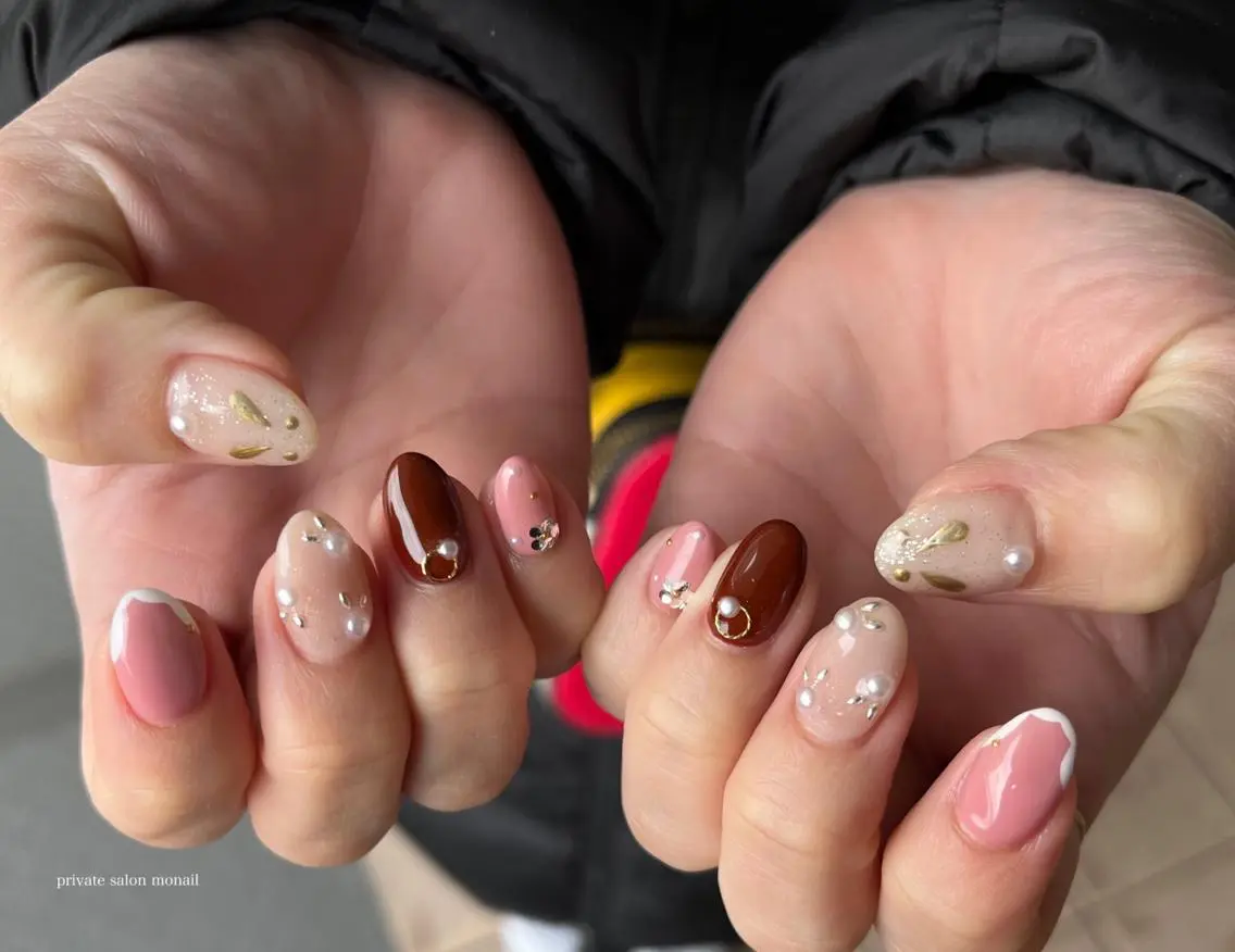ネイル ハンドネイル nail salon monailのネイルデザイン