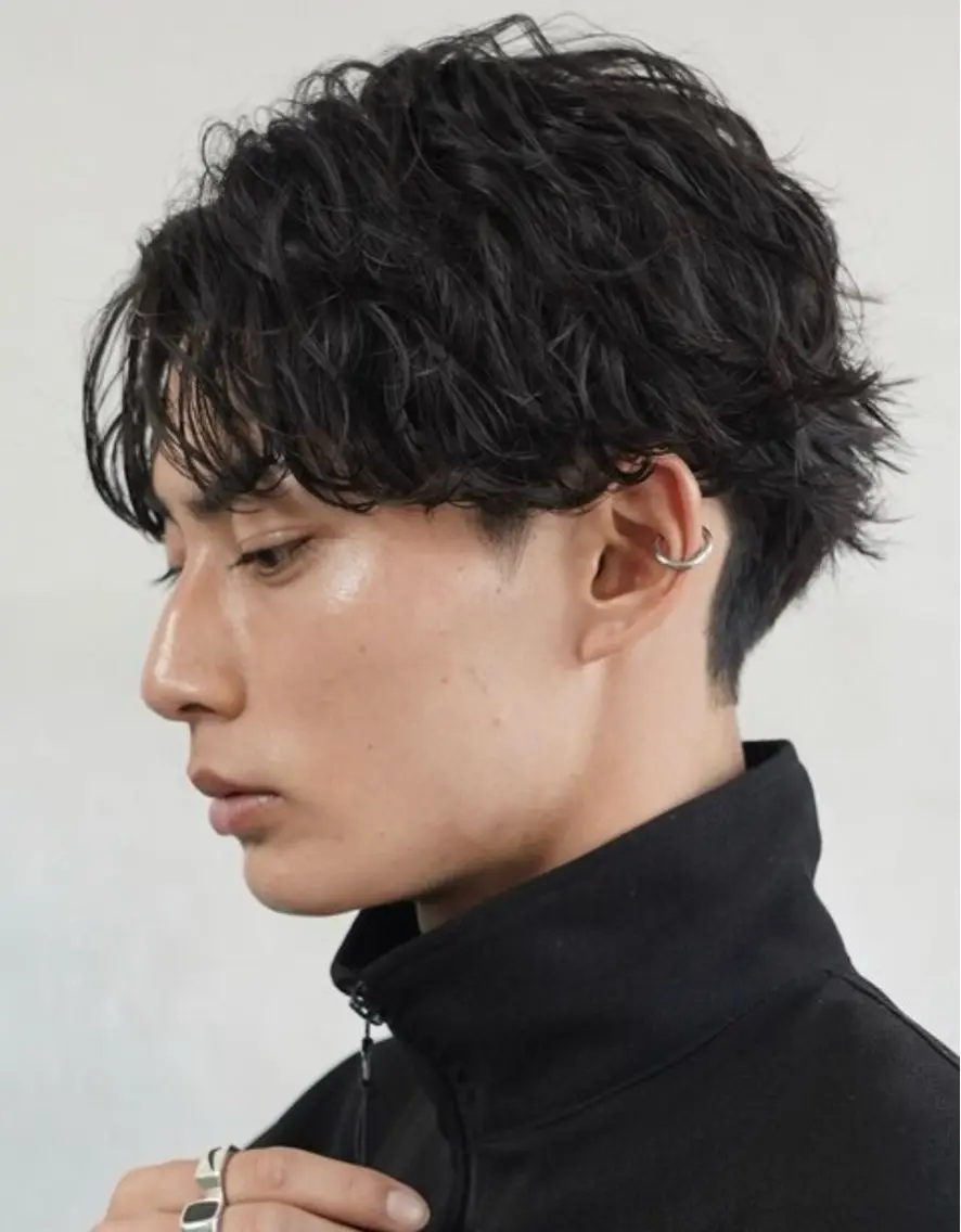 パーマ メンズ メンズパーマ 波巻きパーマ カット パーマ fifth/ あつきのヘアスタイル