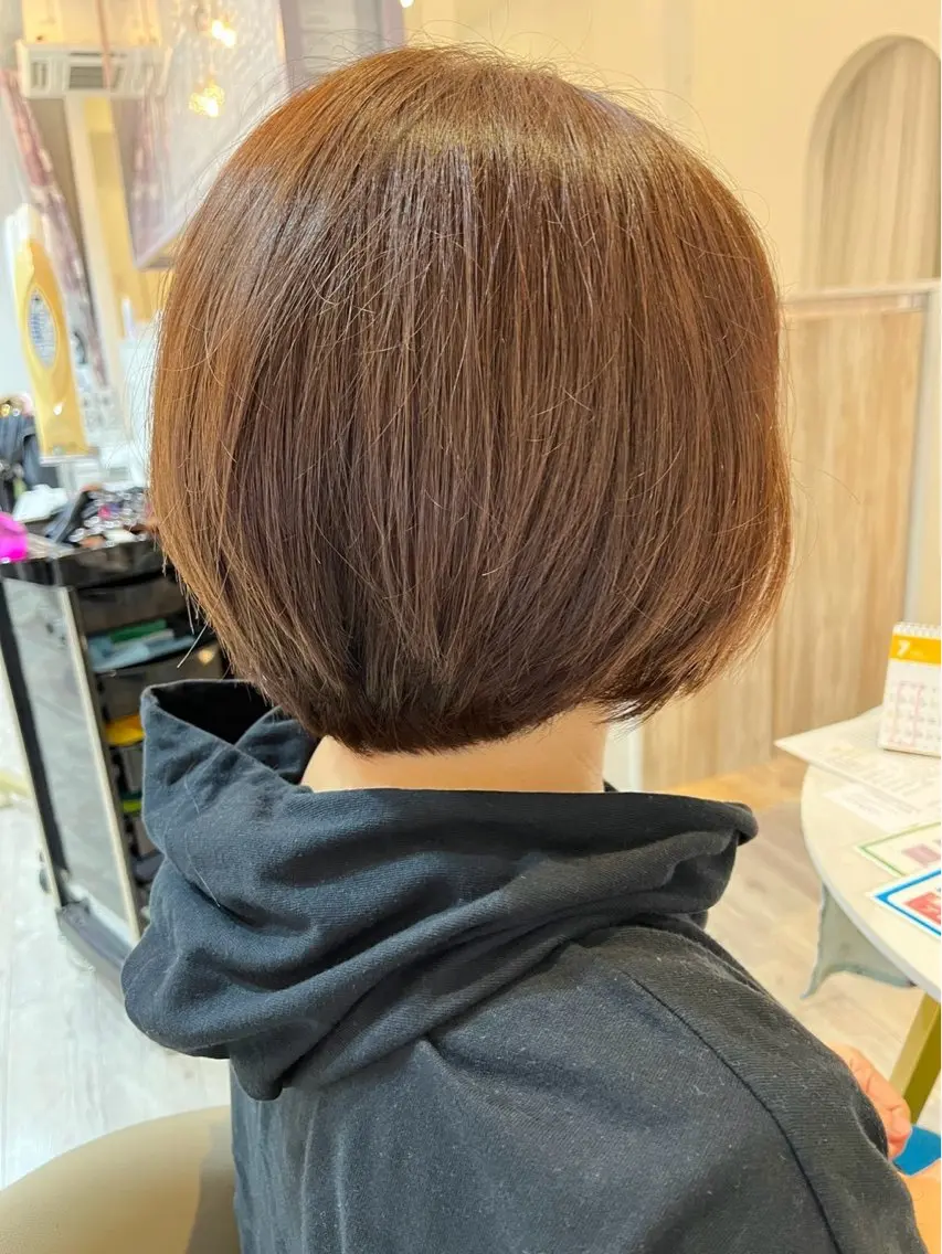 【ショート】カット➕カラーの写真