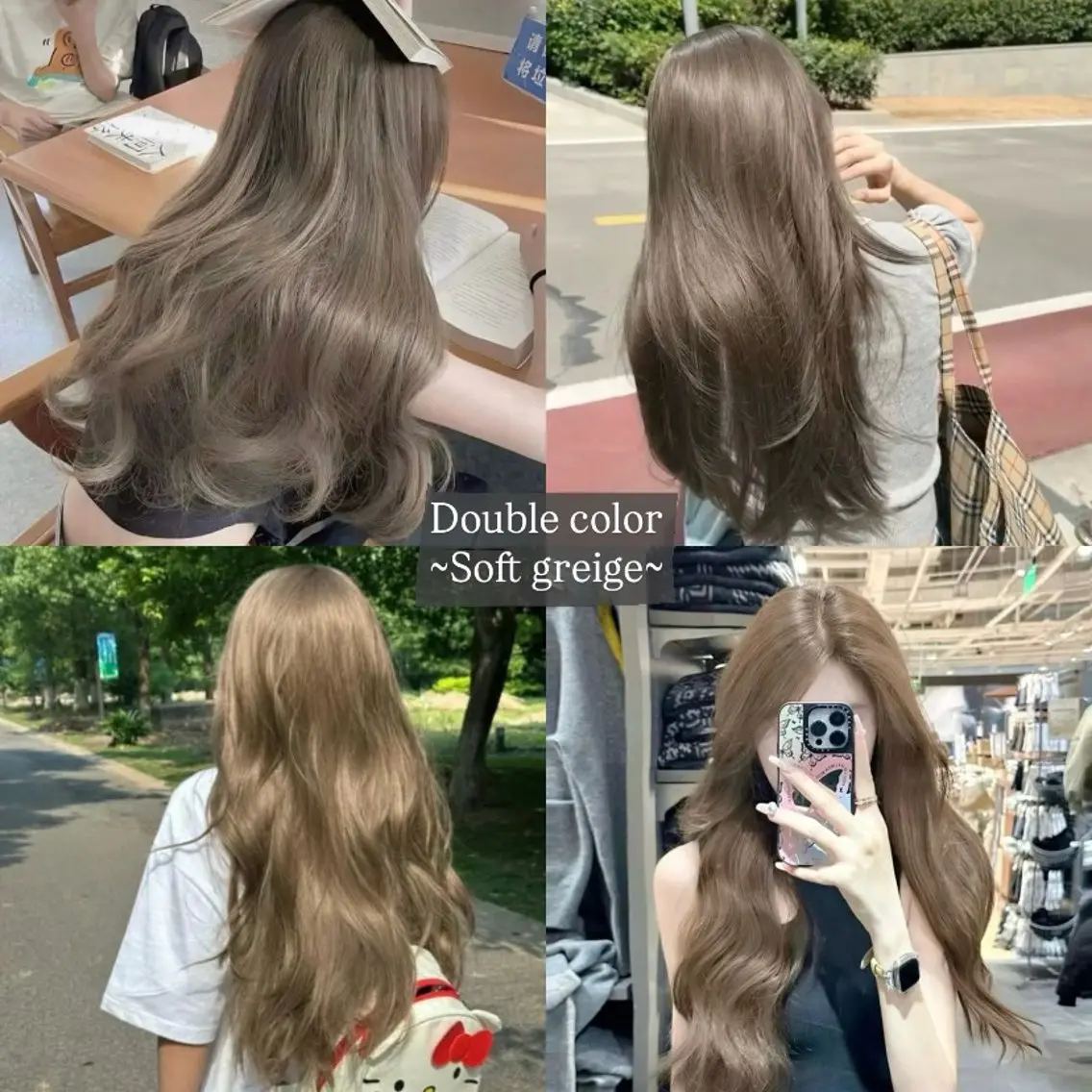 カラー ⭐️プルエクステ/ カットモデルKAHOのヘアスタイル