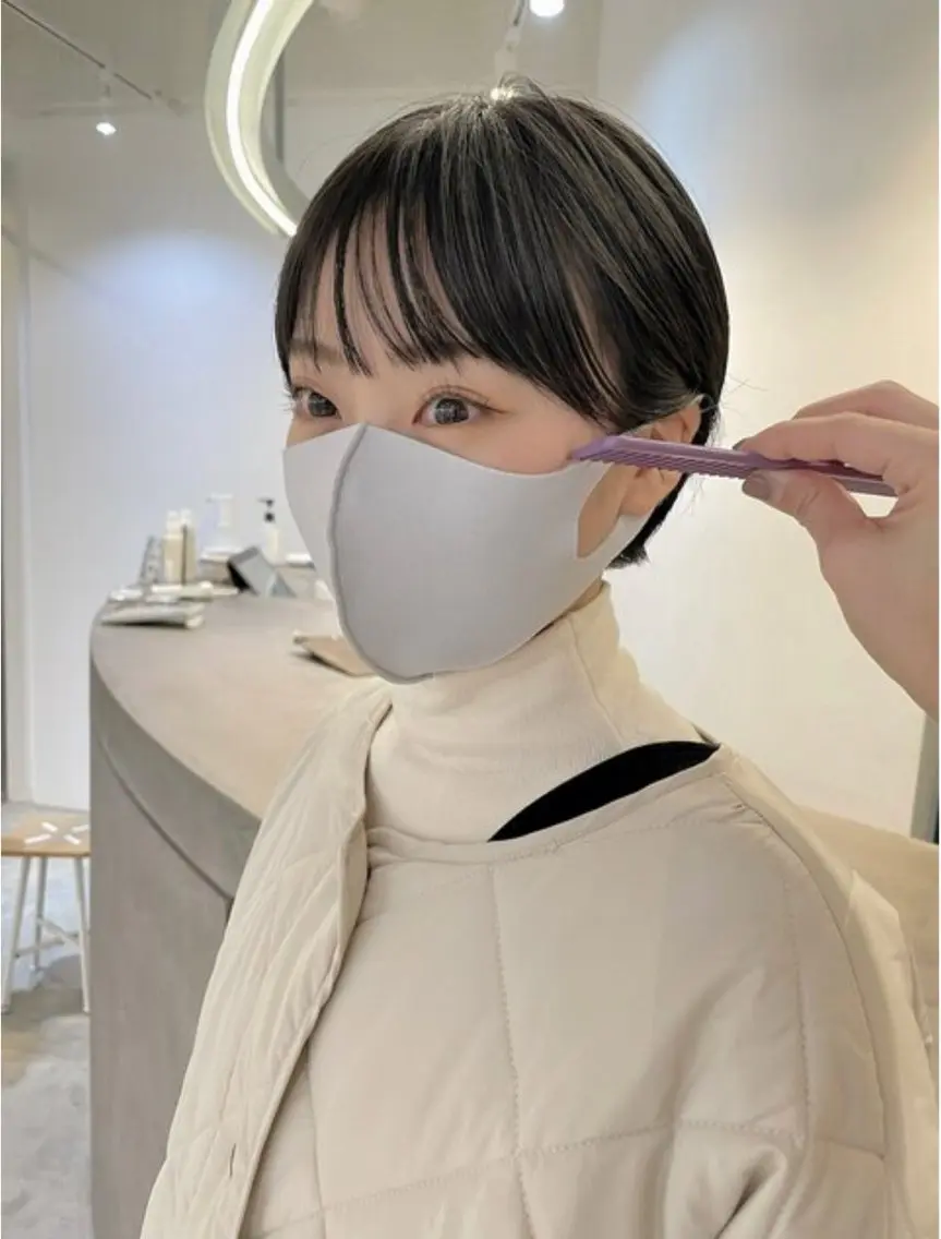 ショート ショートヘア 表参道レイヤーカット 髪質改善山岸季生のヘアスタイル