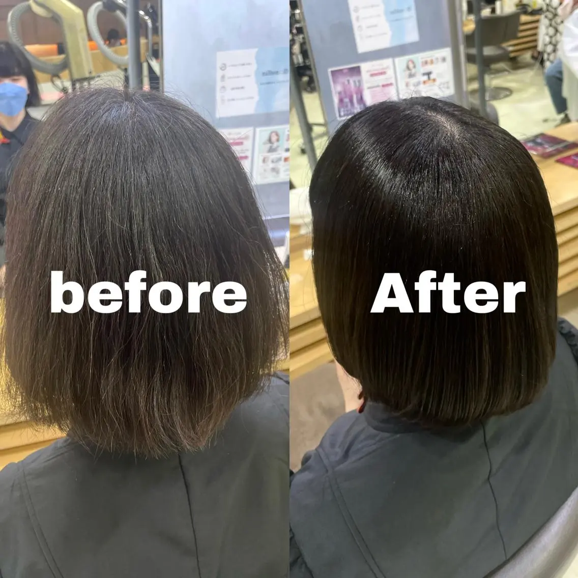 ショート 髪質改善 トリートメント Hina🧵/恵比寿 中目黒/透明感カラーのヘアスタイル