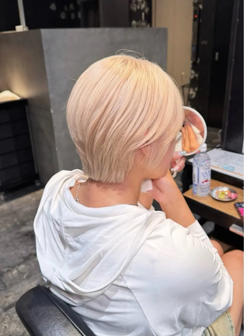 カラー ヘアカラー ブロンド/ハイトーン カラー🎀🪽みさきのヘアスタイル