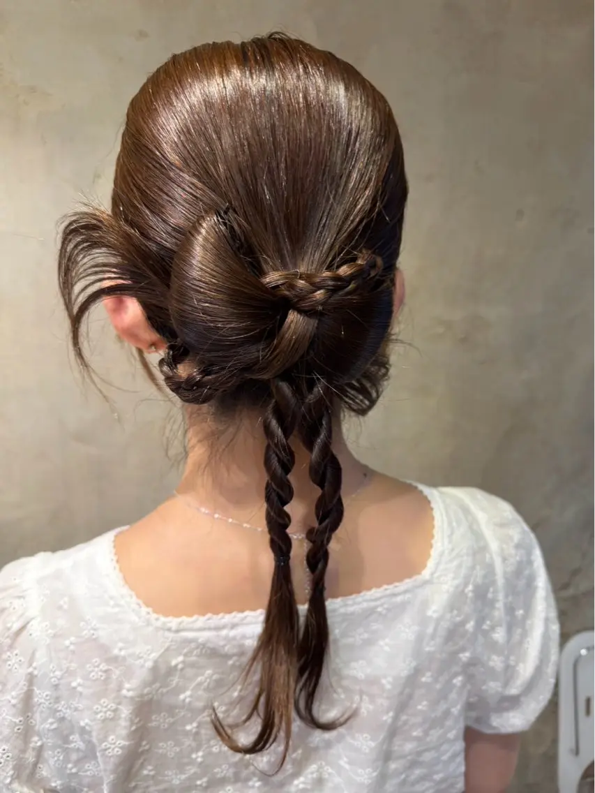 セミロング 志波 珠音のヘアスタイル