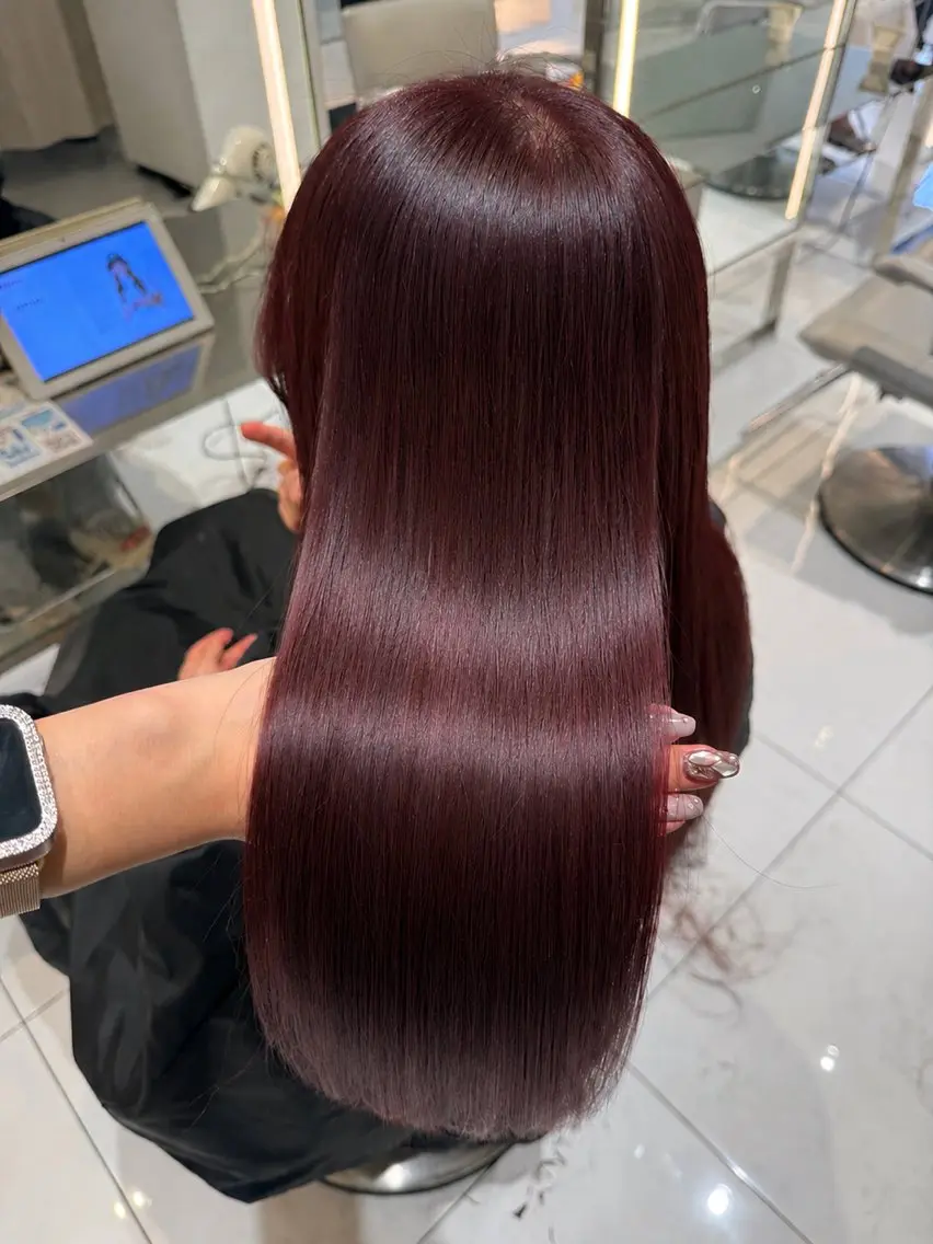 ロング カラー ヘアカラー 🫧SAAYA 🫧のヘアスタイル