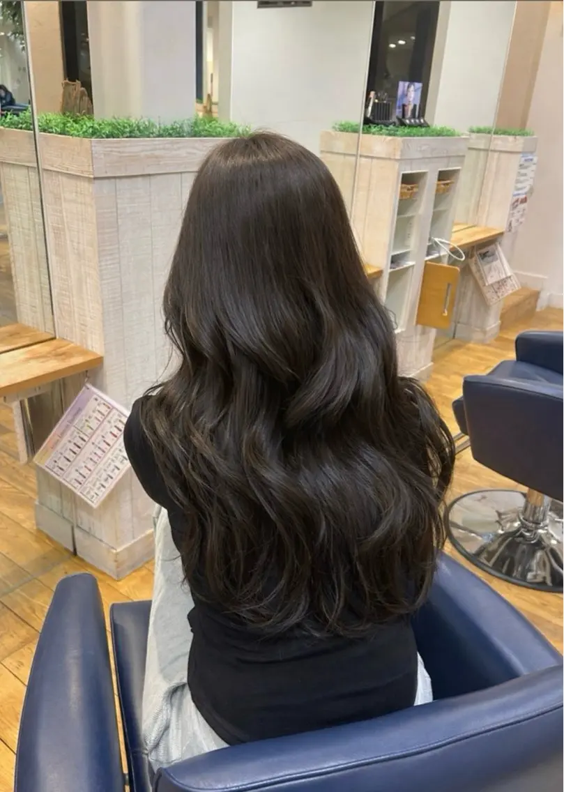 ロング 太田 絵麻のヘアスタイル