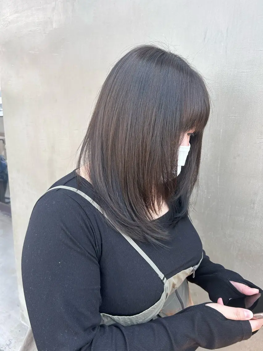 カラー カット ヘアカラー tote. 成瀬晃のヘアスタイル