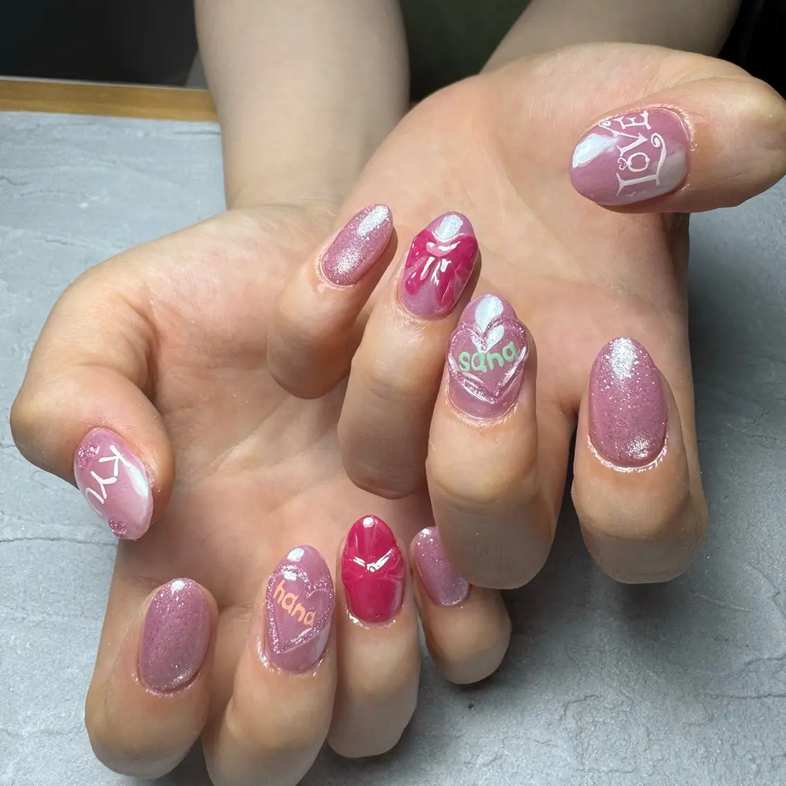 ネイル ハンドネイル ☺︎ NOZOMI☺︎のネイルデザイン