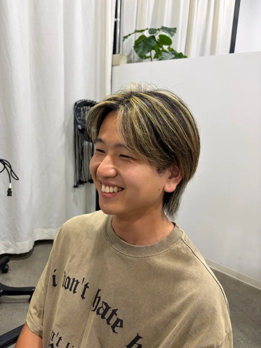 メンズ メンズハイライト EDAME/ 🍎のぞみ🍎のヘアスタイル