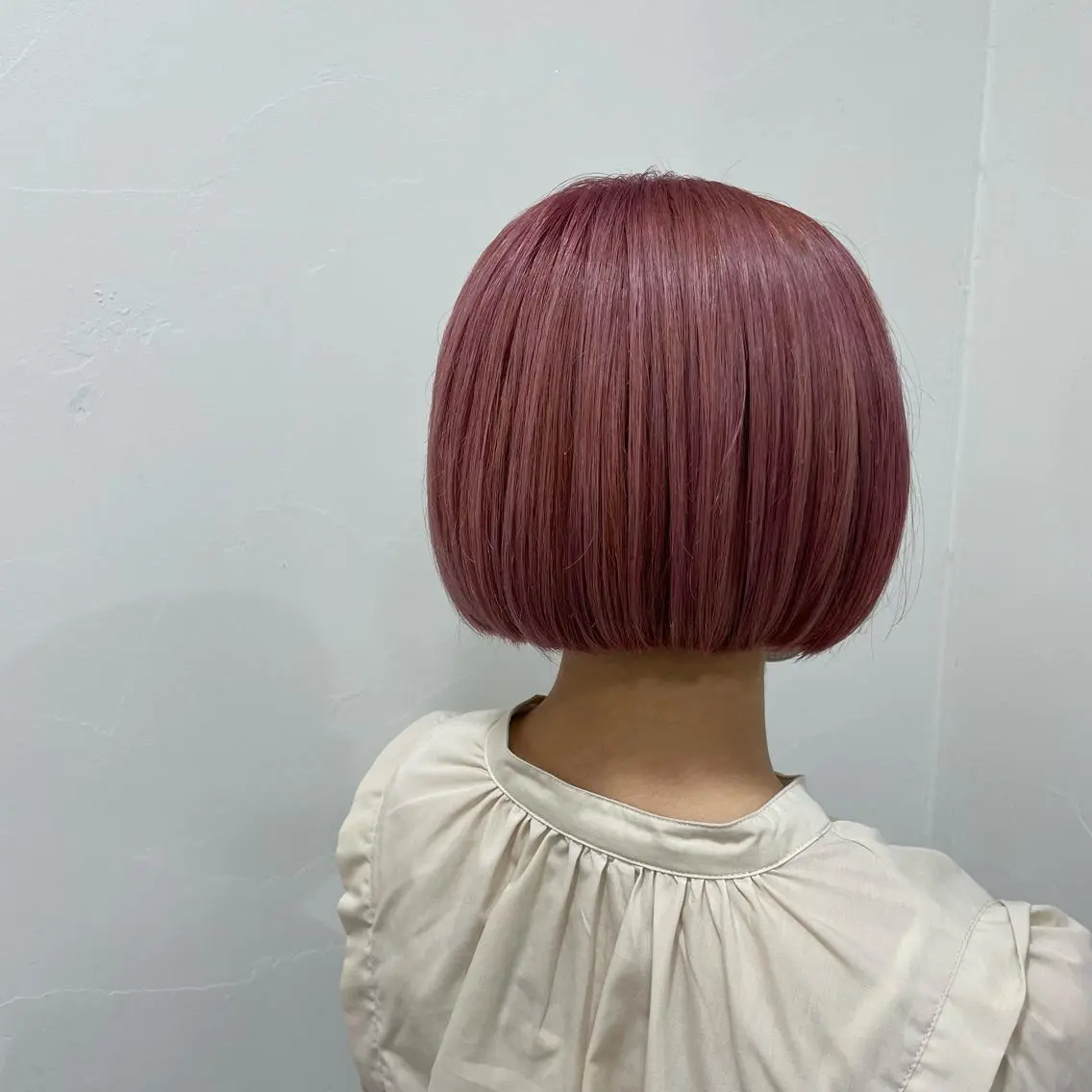ショート カラー ピンクカラー ボブ 🌼杉田 胡桃🌼のヘアスタイル