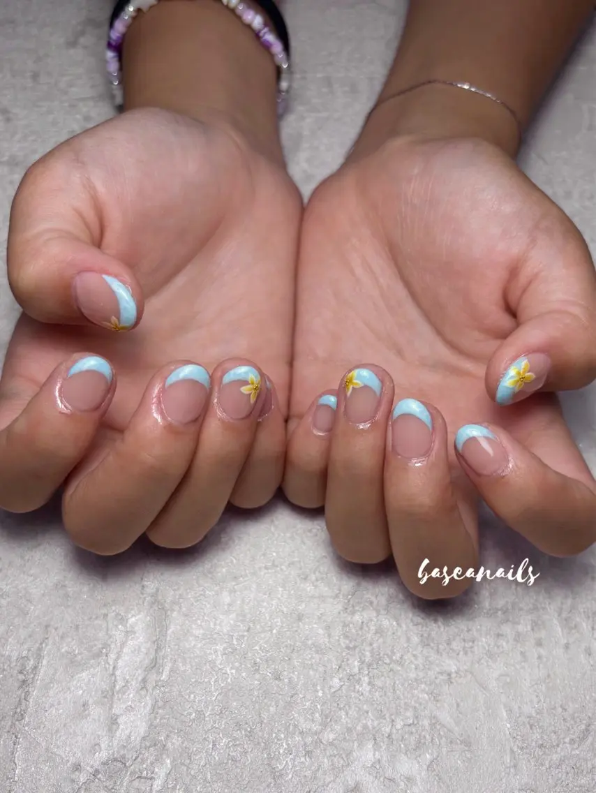 ネイル アートネイル 枚方 Basea nails Minaのネイルデザイン