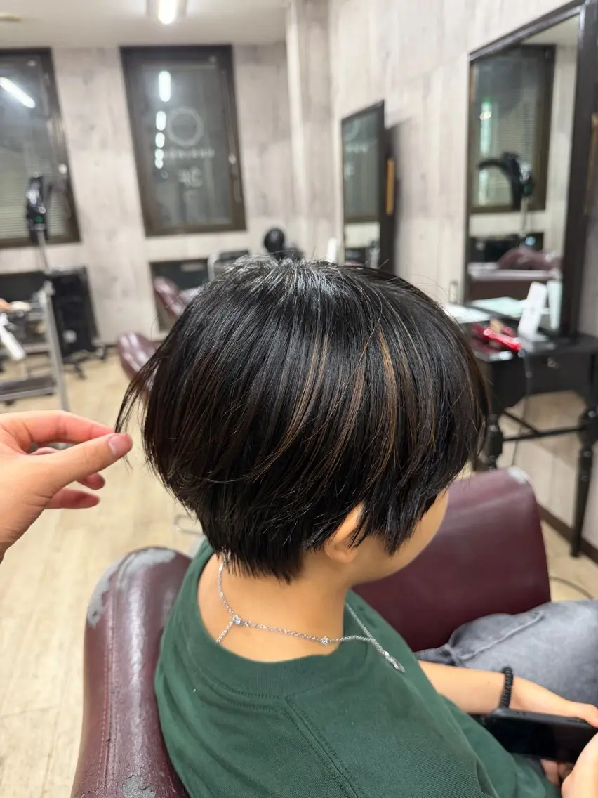 ショート 古賀 颯磨のヘアスタイル
