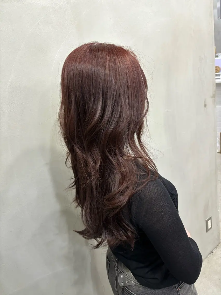 カラー ブラウンカラー ピンクカラー 透明感カラー/ 髪質改善　ゆうとのヘアスタイル