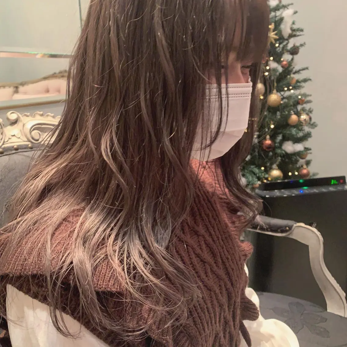 ロング カラー Takahashi Yuriのヘアスタイル