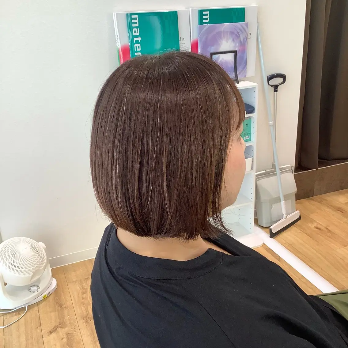 ミディアム カラー 髪質改善縮毛矯正 美容師✂️山崎竜二のヘアスタイル