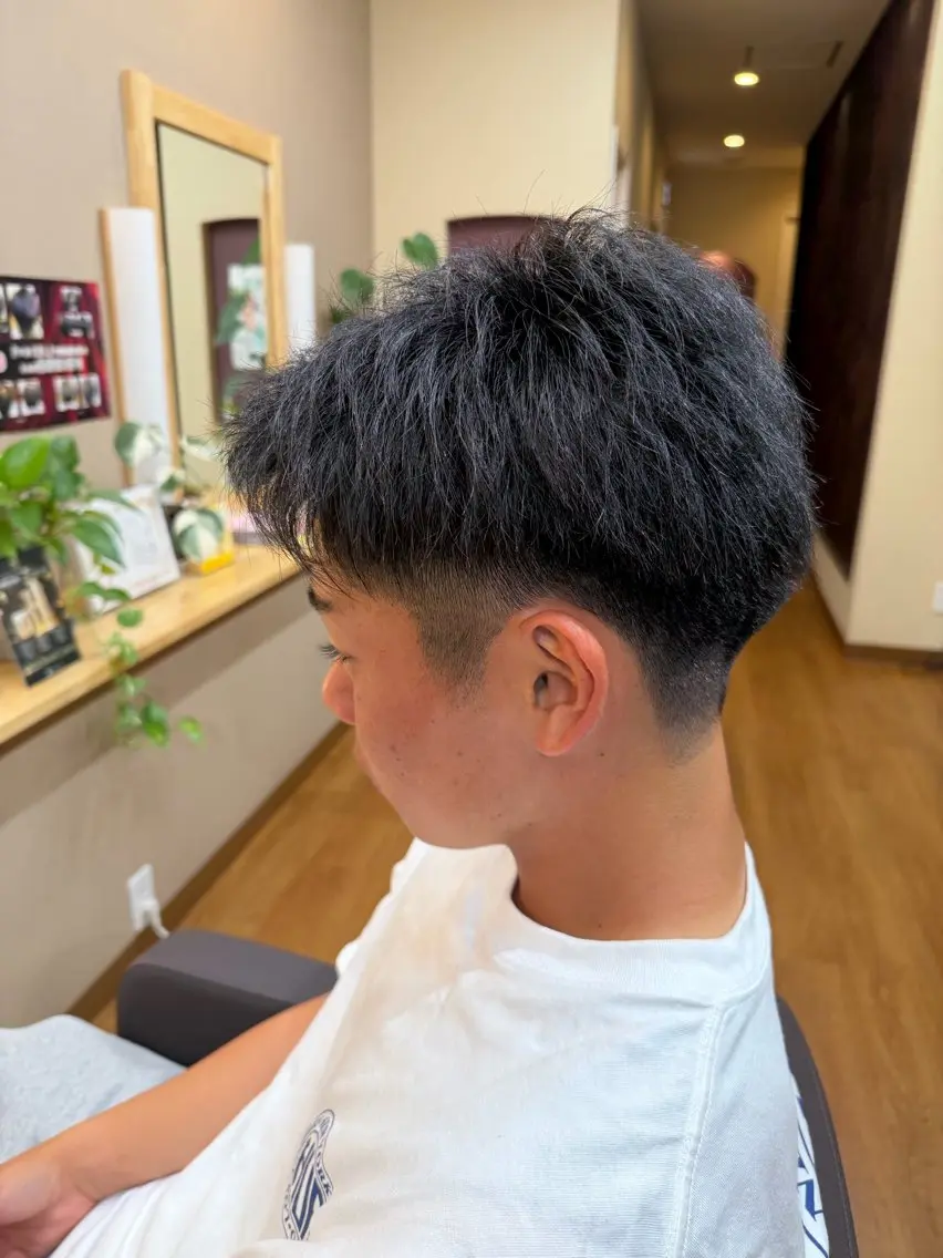 メンズ 刈り上げ 原 魁杜のヘアスタイル