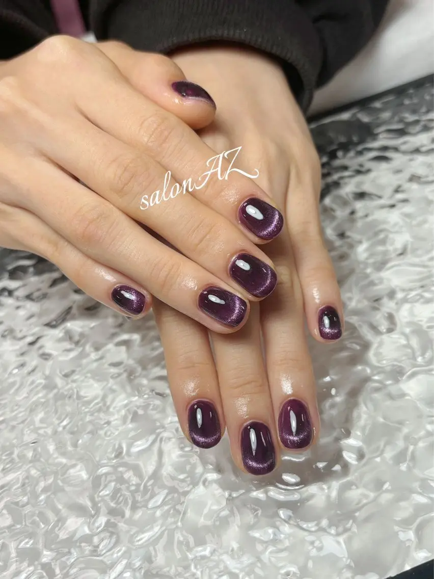 ネイル マグネットネイル salon AZのネイルデザイン
