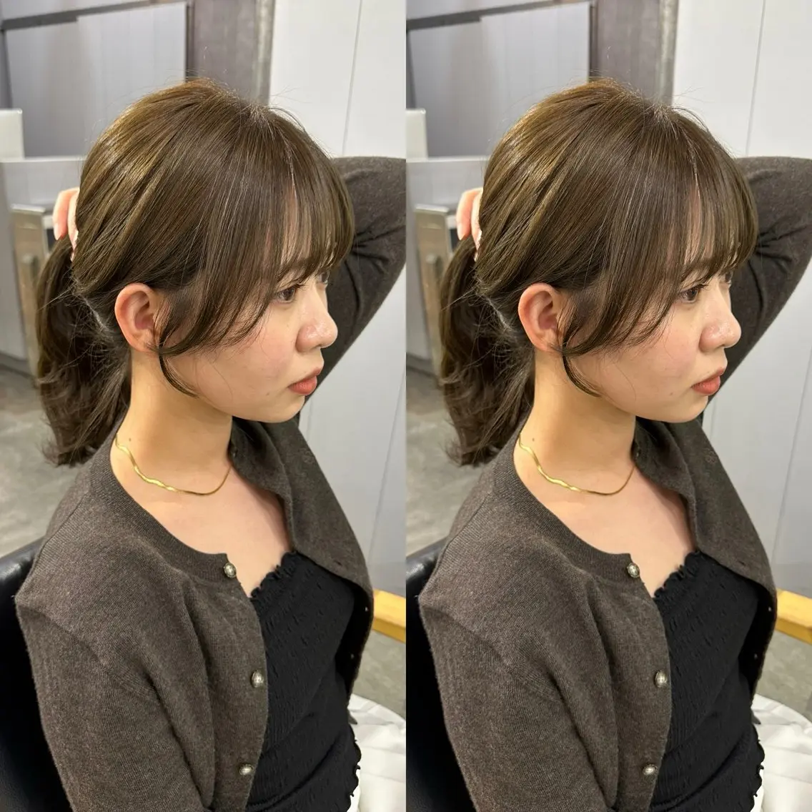【フロント撮影okの方】カット+髪質改善inカラー+ヘアエステTrの写真
