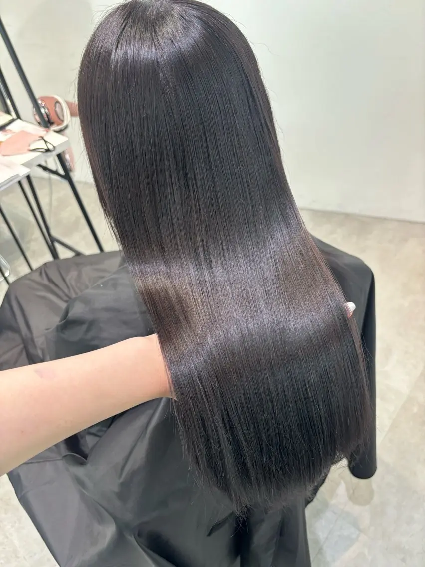 ロング カラー ディープラベンダー ラベンダーカラー ‎Lby home 🪽mikuのヘアスタイル