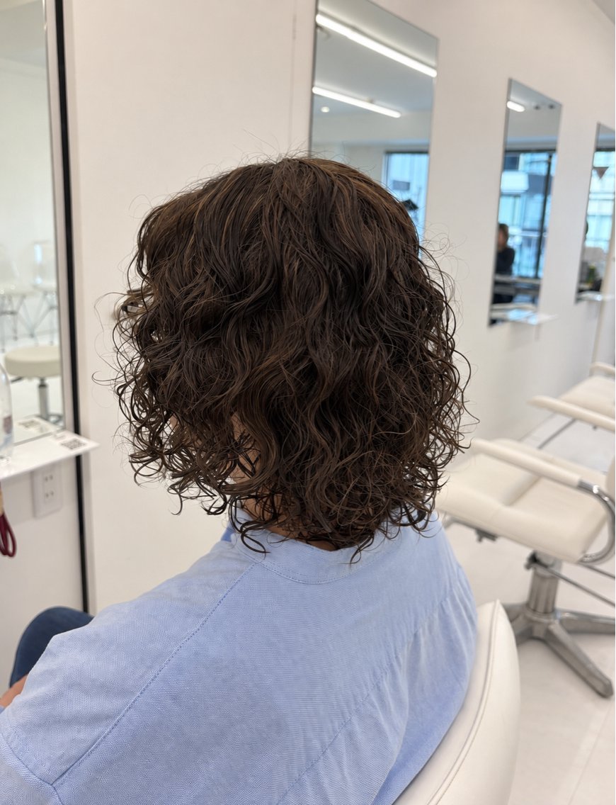 ミディアム so raのヘアスタイル