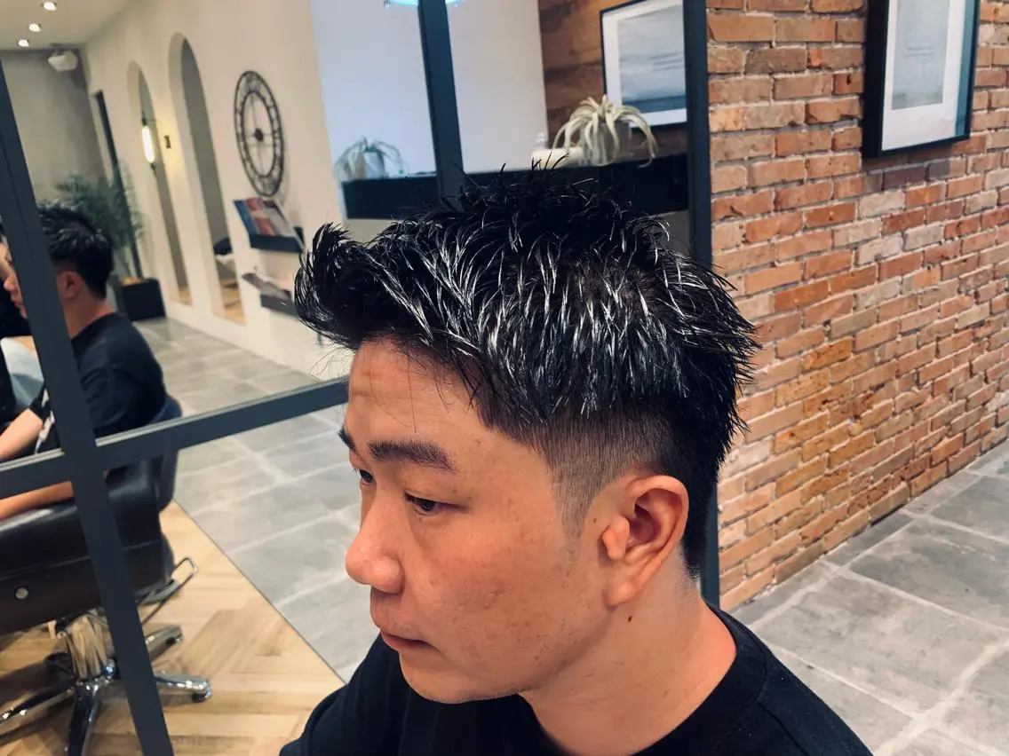 メンズ 高井 丈のヘアスタイル