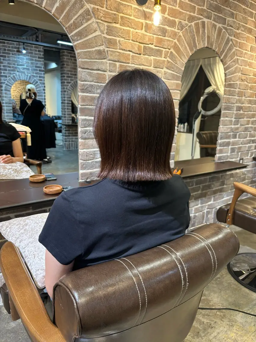 ショート カット 🧸顔周りカット /透明感🎀のヘアスタイル