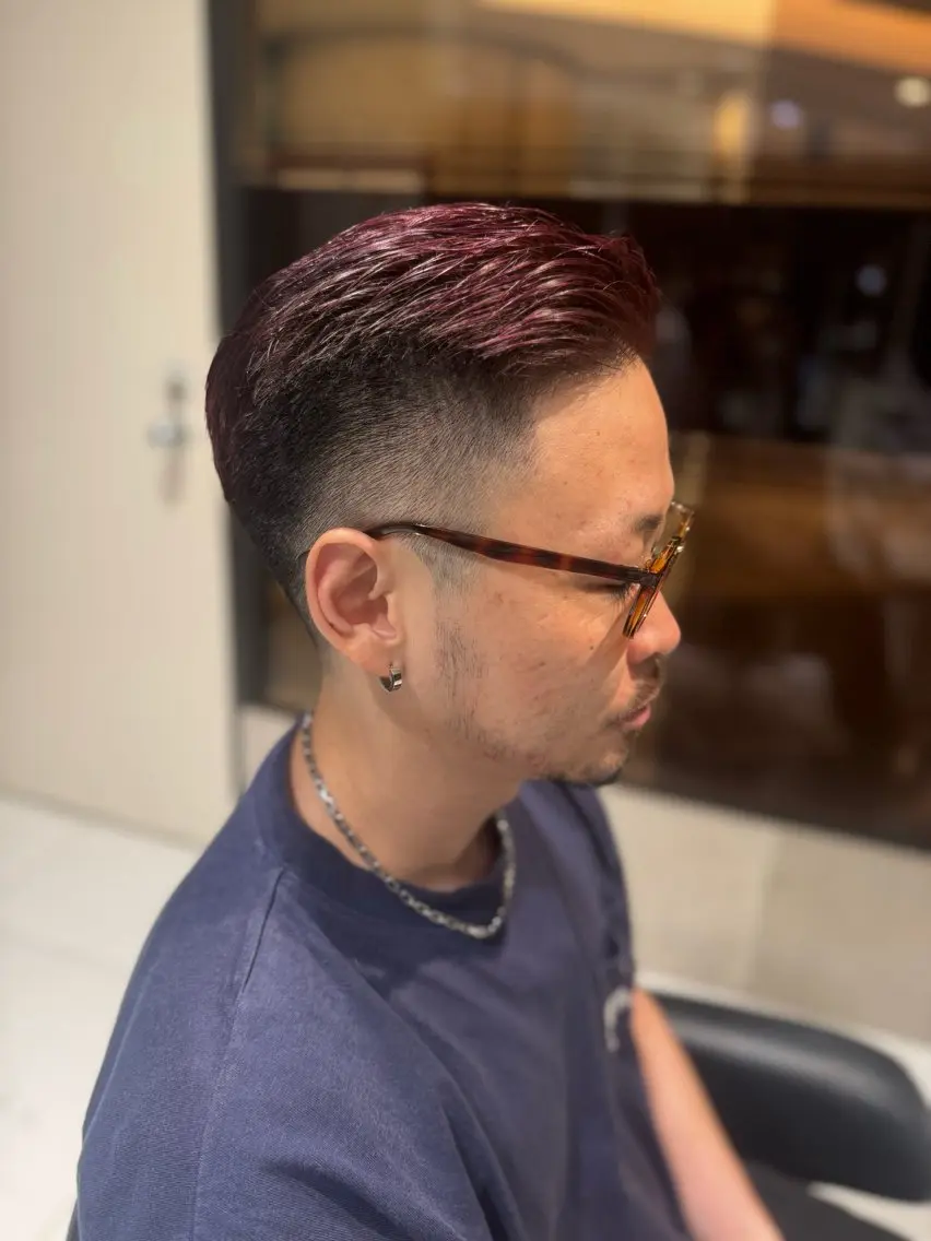 ショート カラー メンズ カット ヘアカラー トリートメント AVANCE. annaのヘアスタイル