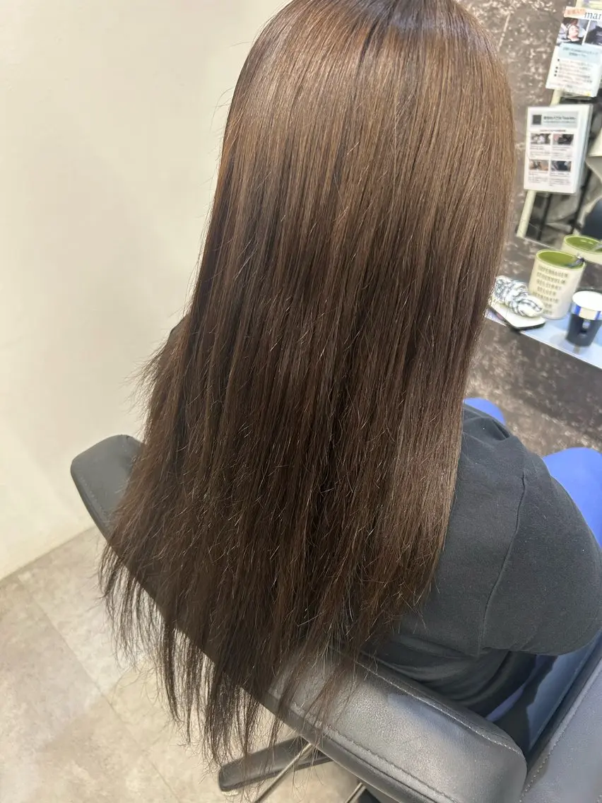 ロング ヘアカラー Agu/ㅤ⠀ ななみんのヘアスタイル
