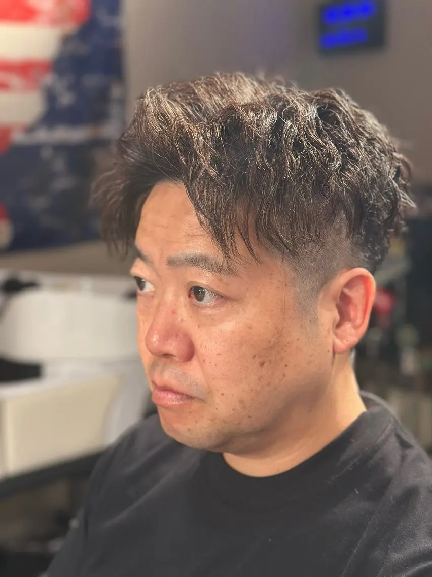 ショート メンズ カット Yu gaのヘアスタイル
