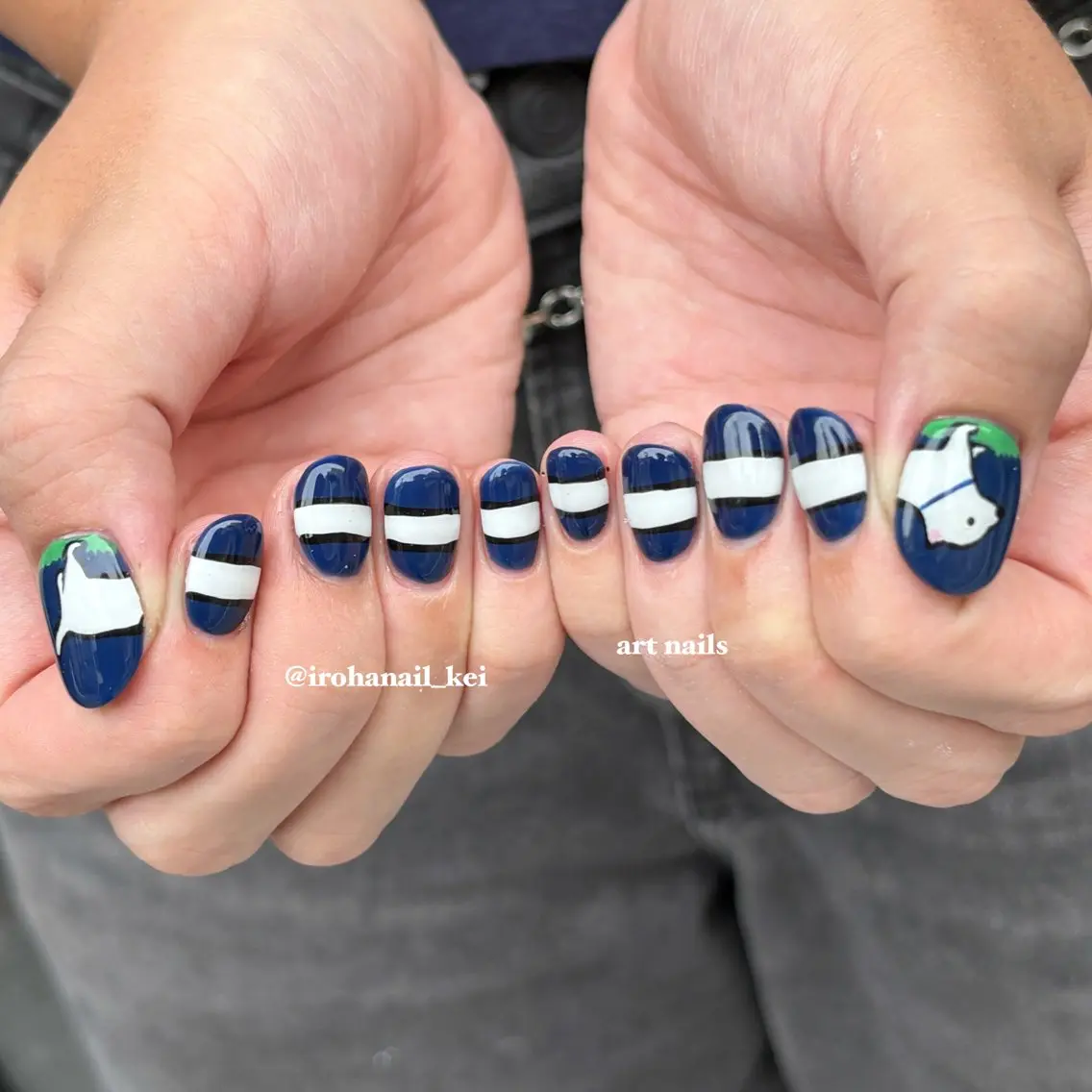 ネイル アートネイル IROHA NAIL_けい🐶のネイルデザイン