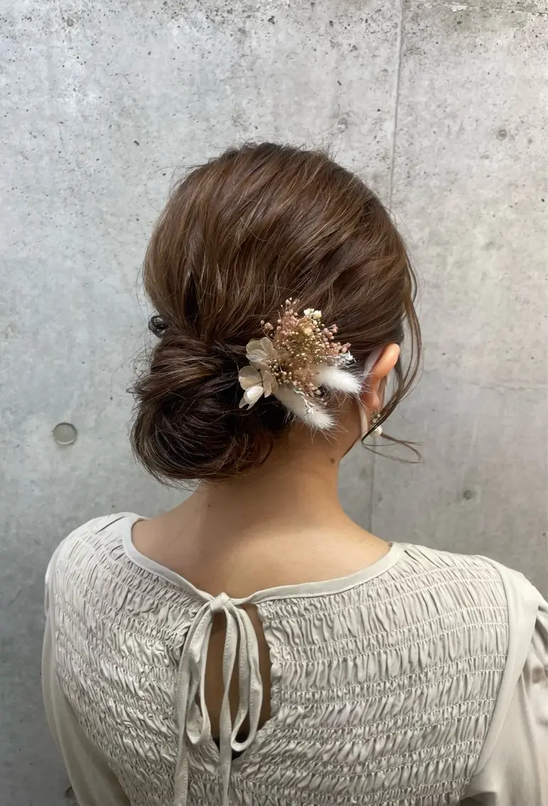 💖特別な日💖お出かけヘアセット💖の写真