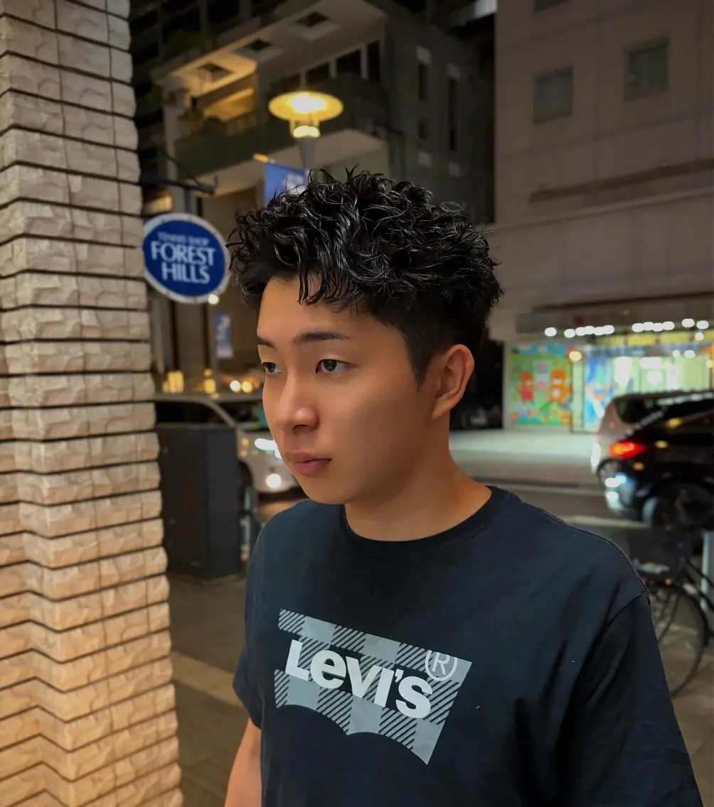 パーマ メンズ メンズパーマ カット パーマ UMM daichi メンズパーマのヘアスタイル