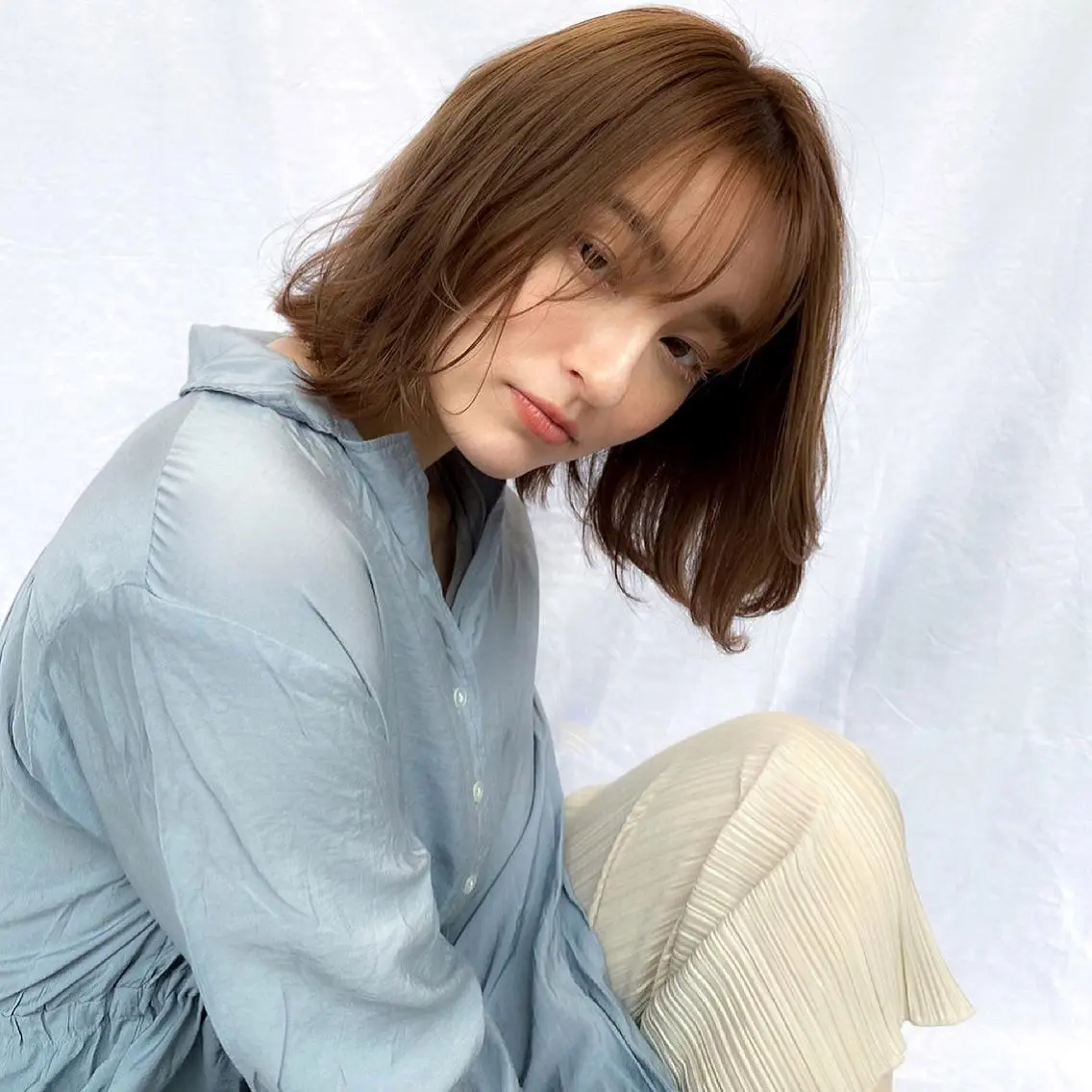 ショート ヘアカラー トリートメント 骨格診断で絶対可愛い ✨丸みショート✨凌弥のヘアスタイル